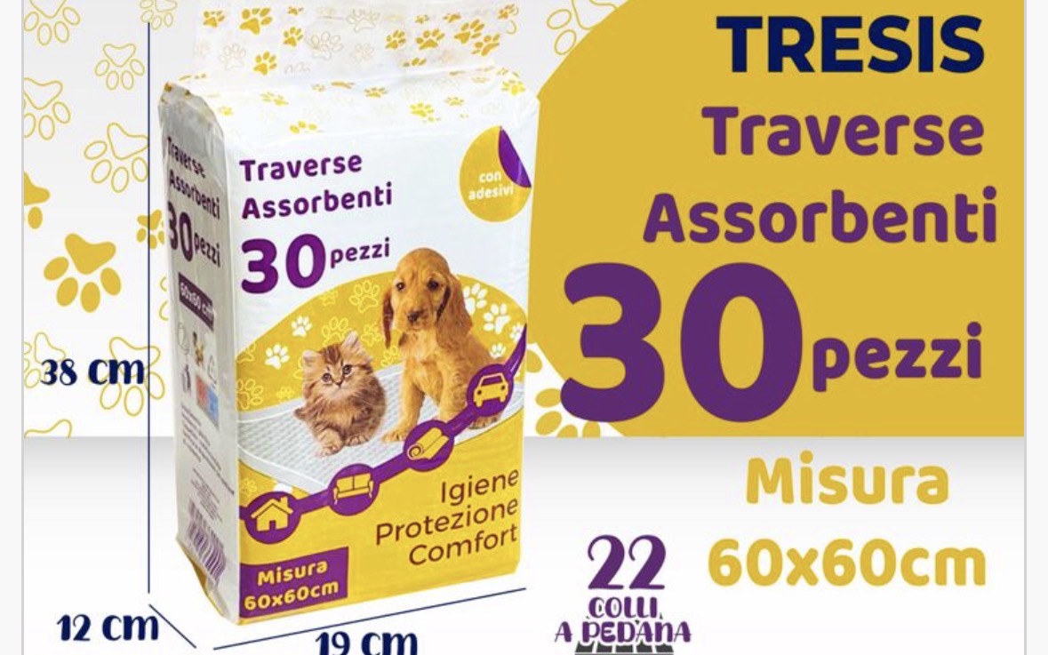 Traverse assorbenti per i vostri pelosetti🐾