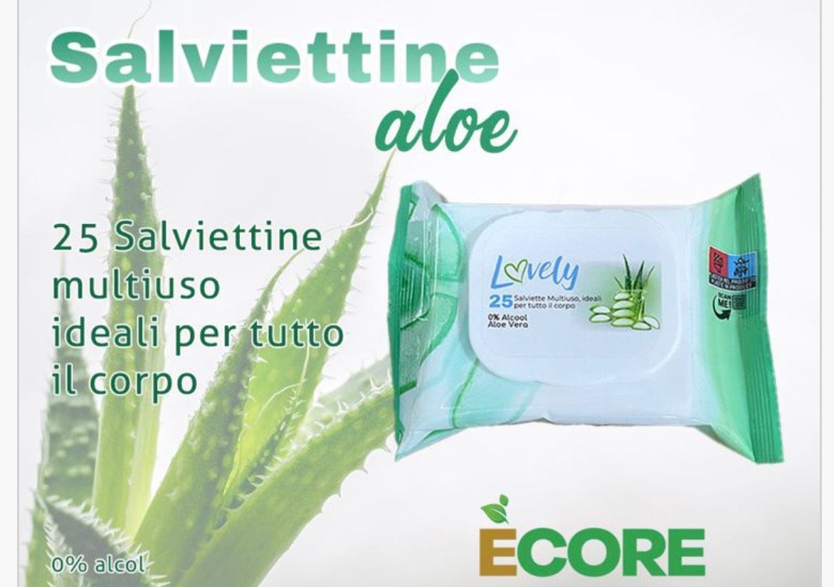 Salviettine multiuso aloe