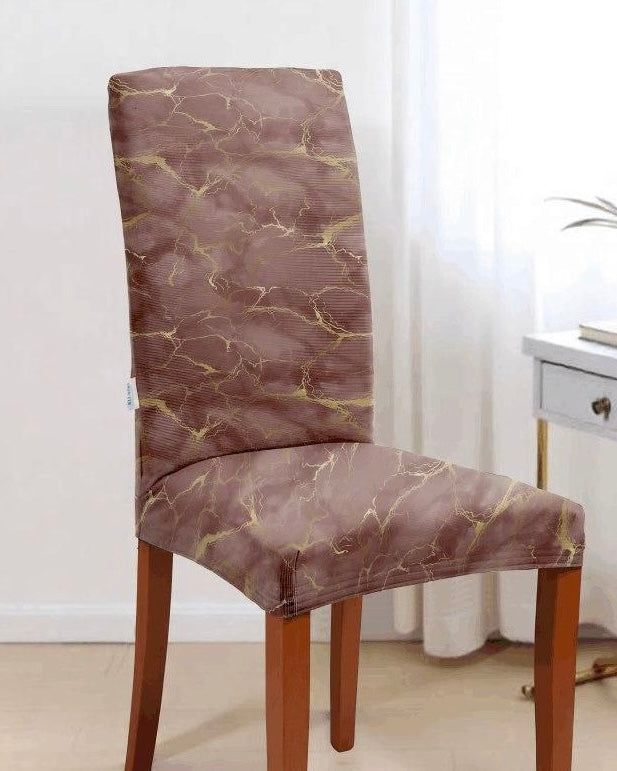 Copri sedia effetto marmo