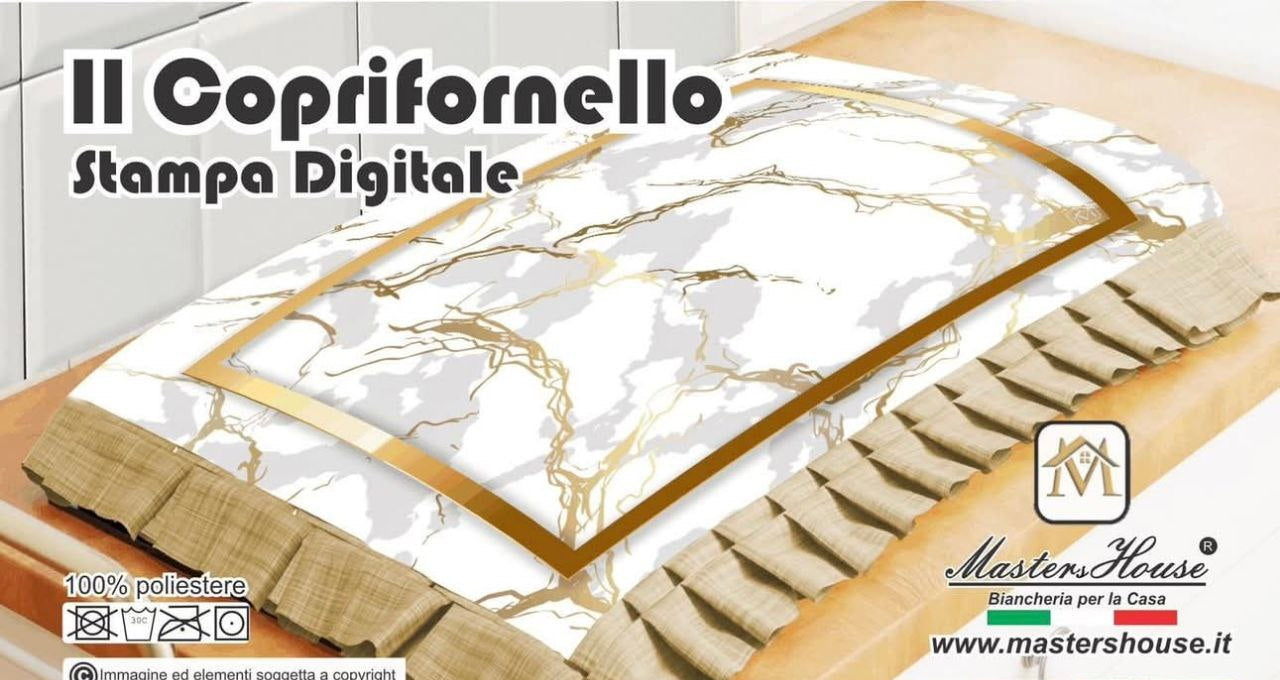 Coprifornello effetto marmo