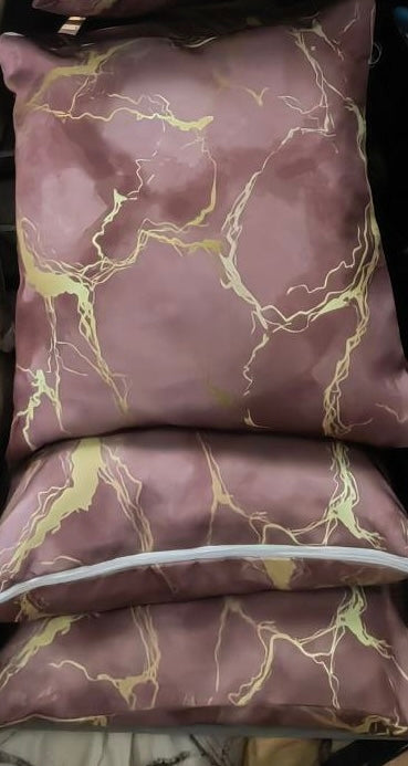 Cuscino effetto marmo