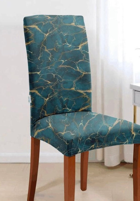 Copri sedia effetto marmo