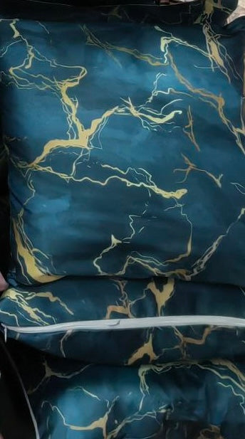 Cuscino effetto marmo