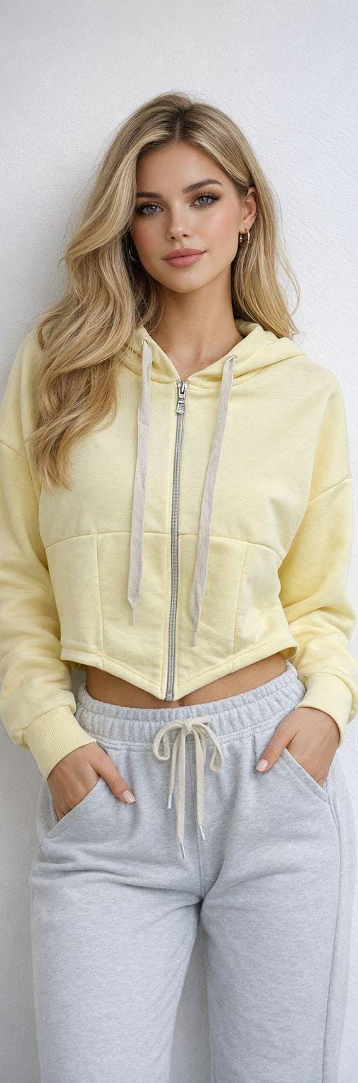 Felpa modello corpetto