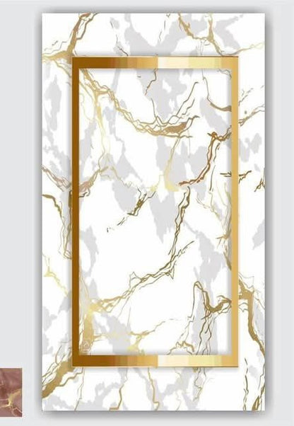 Tovaglia da tavola in effetto marmo 6 posti e 12 posti