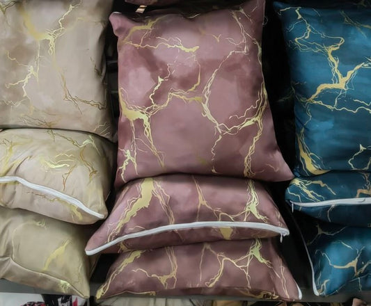 Cuscino effetto marmo