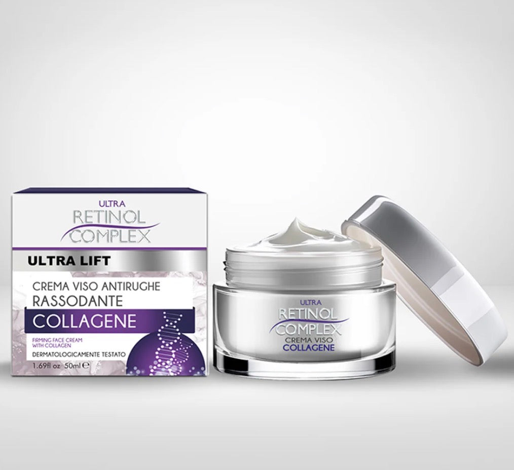 Retinol Complex Crema
Viso Antirughe Collagene