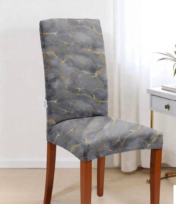 Copri sedia effetto marmo