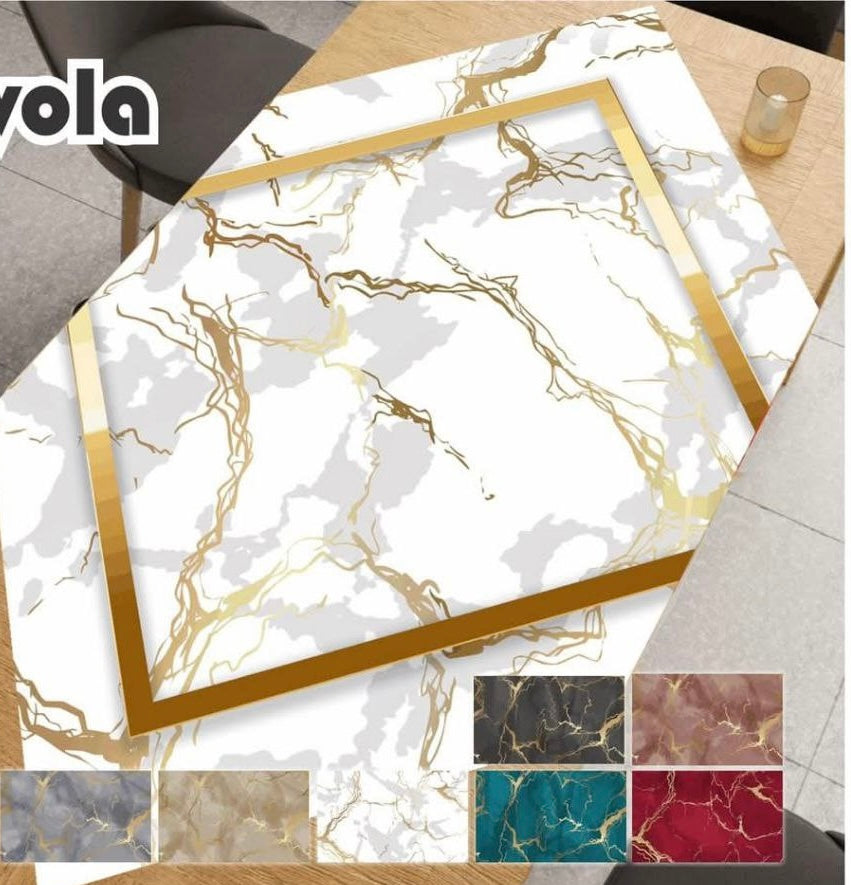 Centro tavola effetto marmo
