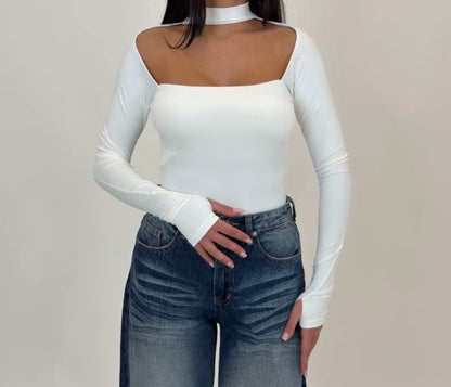 Body collana con manicotti