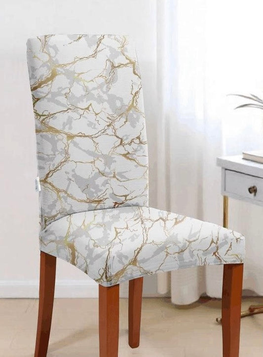 Copri sedia effetto marmo