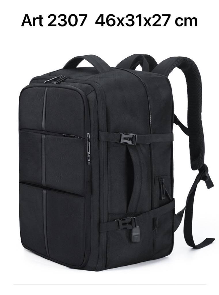 Zaino espandibile da viaggio e lavoro