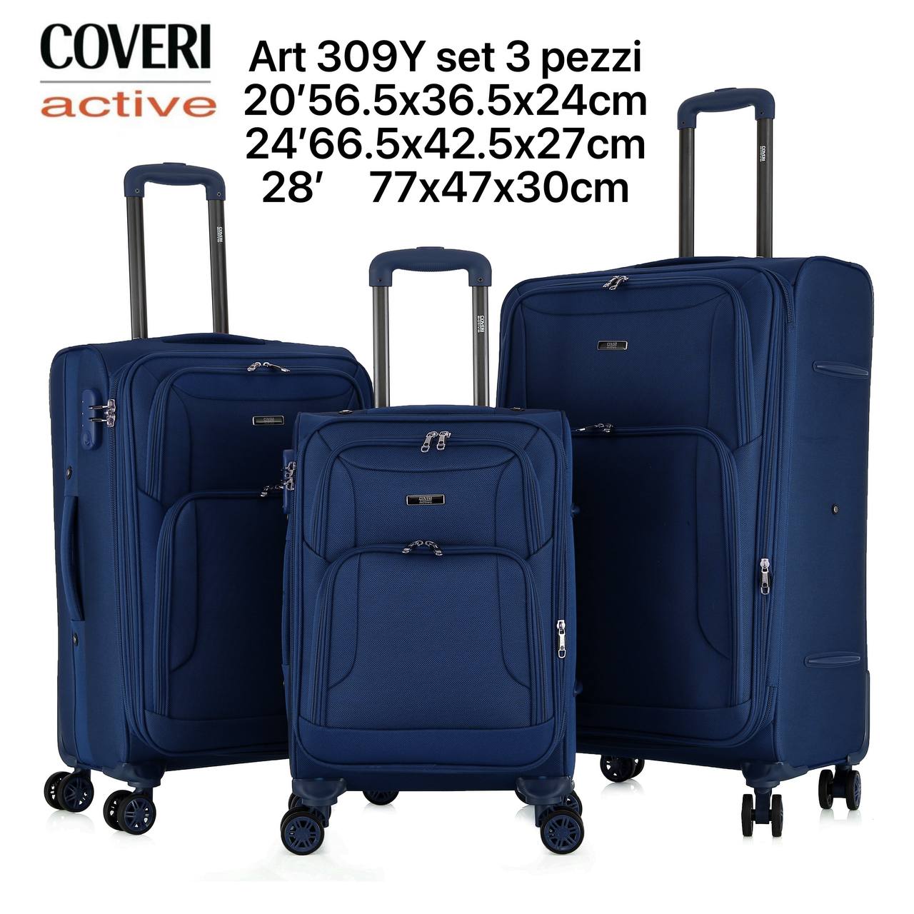 Set valigia Coveri Active
