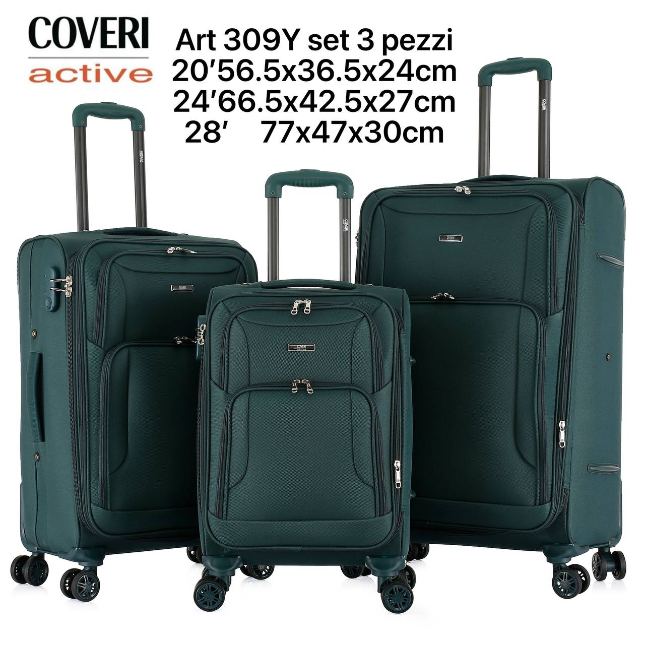 Set valigia Coveri Active