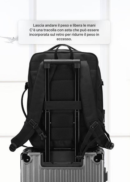 Zaino espandibile da viaggio e lavoro